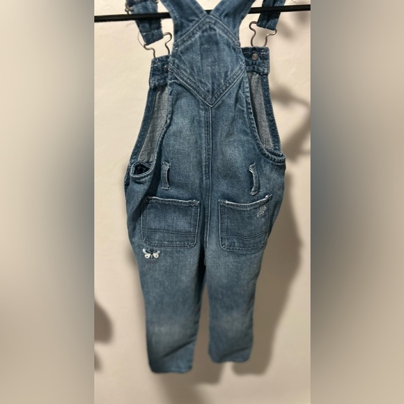 GAP Toddler Blue Denim Overalls - Picture 6 of 6